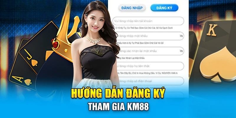 Đăng ký KM88 để trải nghiệm game online siêu hot