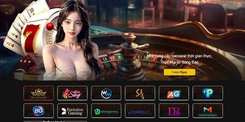 KM88 có sảnh game casino cực hoành tráng